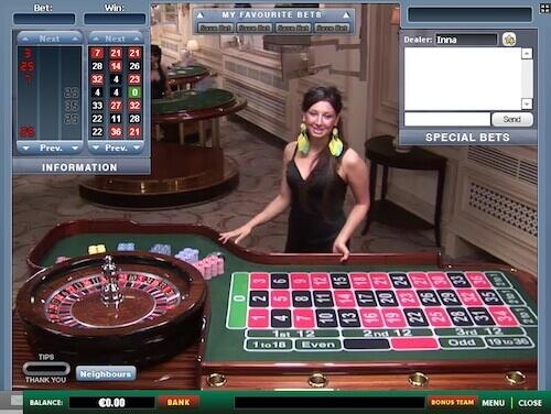 Live Dealer in Casino