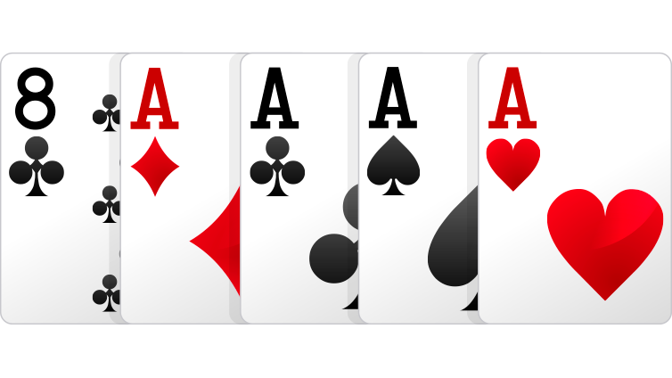 four cards