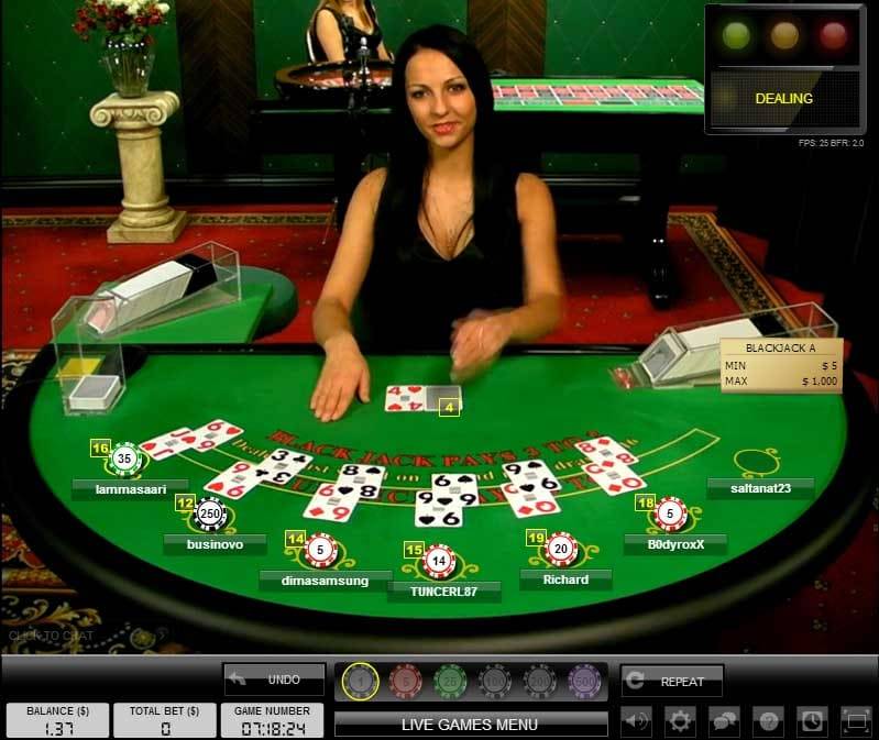 Trải nghiệm chơi Blackjack tại sòng bạc trực tuyến HappyLuke