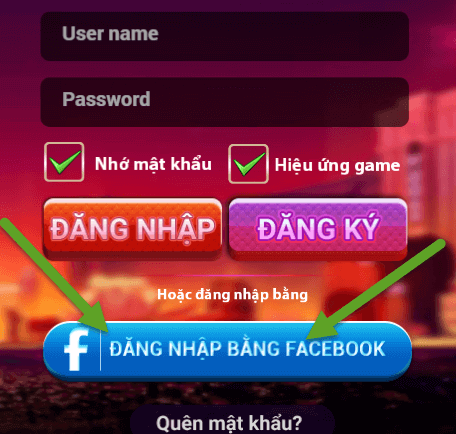 Dang Nhap Bang Facebook