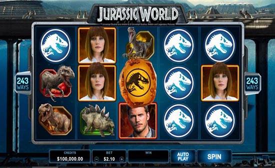 Đánh giá slot trưc tuyến Jurassic World