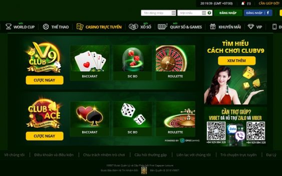 Casino trực tuyến V9bet
